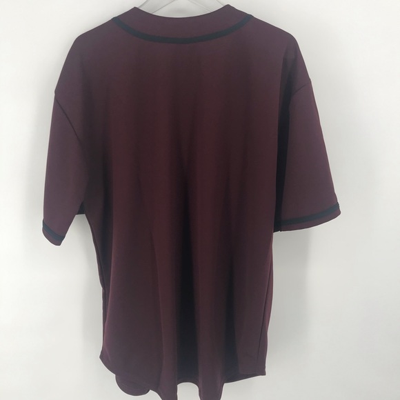 LA Dreamz Shirts La Dreamz Blank Jersey Maroonblack Mens Xl Poshmark